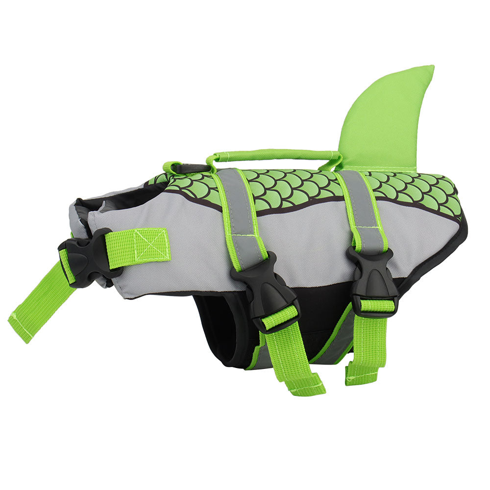 Lightweight dog swimming life vest